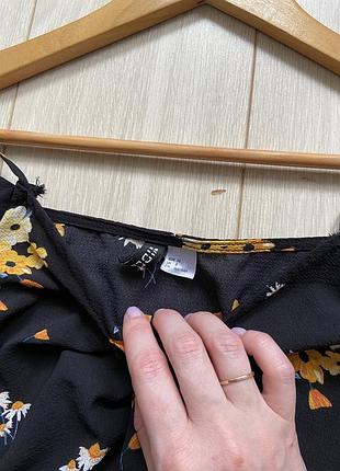 Топ в цветочный принт h&amp;m devided 4