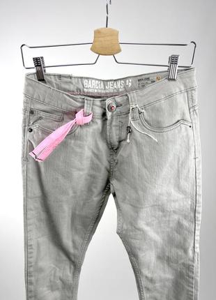 Джинси фірмові garcia jeans, світло сірі, якісні7 фото