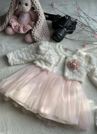 Комплектик платье и шубка😍