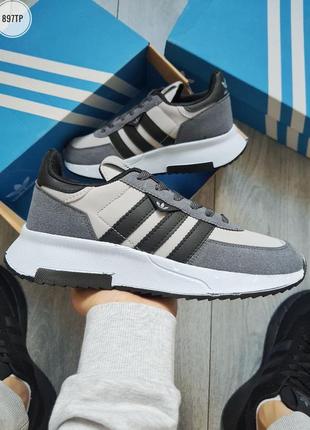 Мужские кроссовки adidas grey3 фото