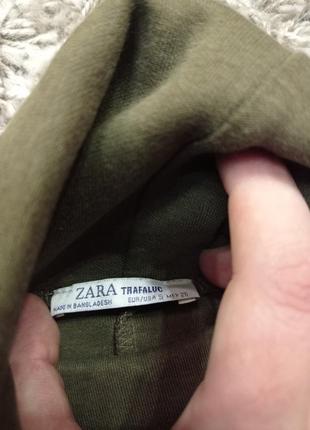 Котоновое платье туника zara7 фото