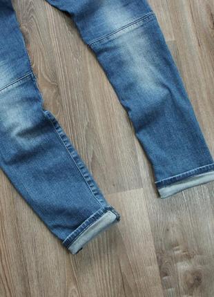 💥 jack jones джинси чоловічі сині рвані вузькі завужені s сині zara h&m divided4 фото