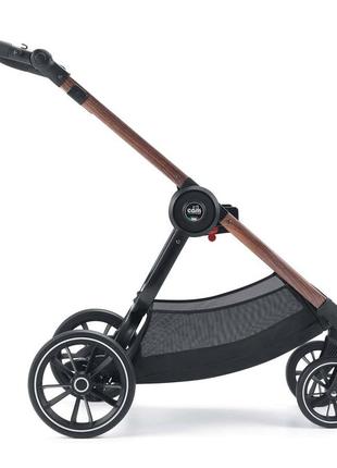 Коляска 2 в 1 cam techno milano, рама под дерево, цвет антрацит (805t/v96/978/556k)
