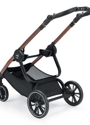 Коляска 2 в 1 cam techno milano, рама под дерево, цвет антрацит (805t/v96/978/556k)