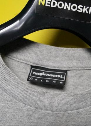 Щільна футболка з принтом логотипу the hundreds4 фото