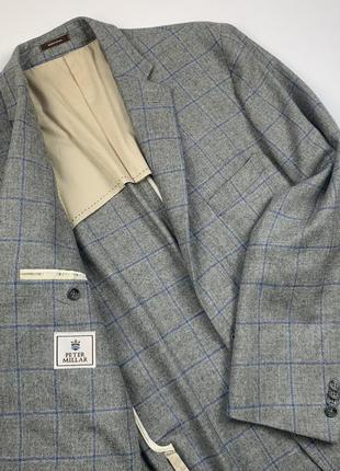 Peter millar wool flannel blazer jacket блейзер піджак