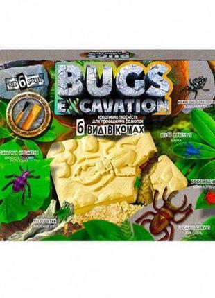 Набір креативної творчості для проведення розкопок "bugs excavation", danko toys, bex-01-06