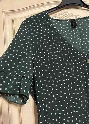 Блуза в горошек shein
