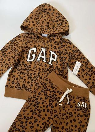 Костюм gap (кофта, штаны) комплект геп, гап для девочки2 фото