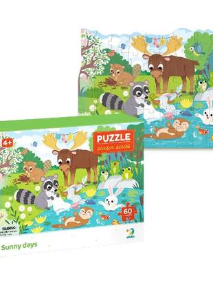 Пазл "солнечные дни" 300412  "dodo",  60 элементов