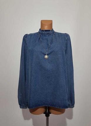 Блузка деним 6