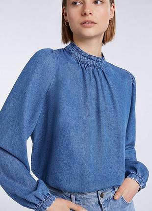 Блузка деним 4
