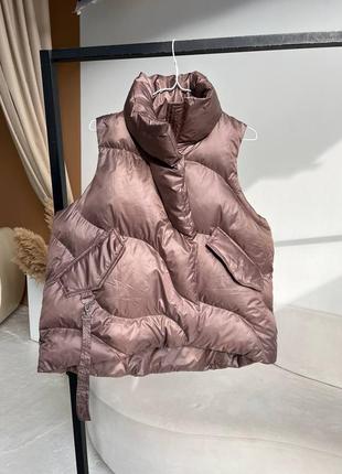 Жилетка оверсайз, на магнитах