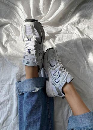 Чоловічі кросівки new balance 530 white silver / smb9 фото