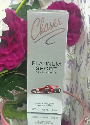 Туалетна вода chaser platinum sport 100 ml