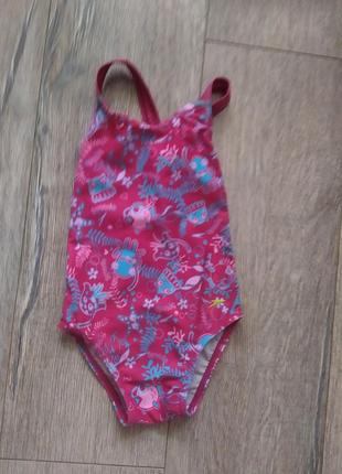 Speedo,оригинал! яркий купальник для плавания 92 см