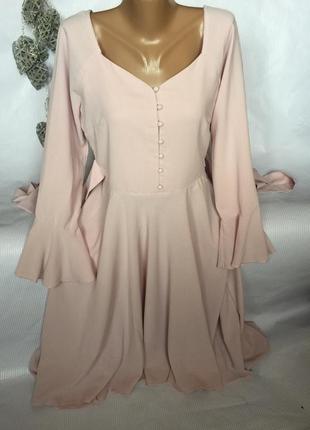 Шикарное нежное платье shein