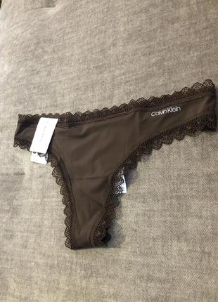 Трусы, гладкие нейлоновые трусики calvin klein оригинал