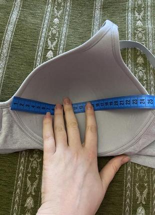 Шикарний, базовий, бюстгальтер, світло сірого кольору, без кісточок, від бренду: tu👌