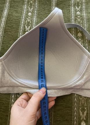 Шикарний, базовий, бюстгальтер, світло сірого кольору, без кісточок, від бренду: tu👌