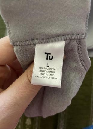 Шикарний, базовий, бюстгальтер, світло сірого кольору, без кісточок, від бренду: tu👌