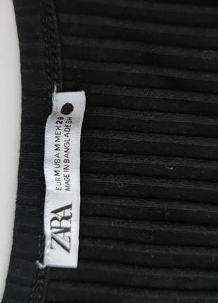 Боди в рубчик с кнопками zara