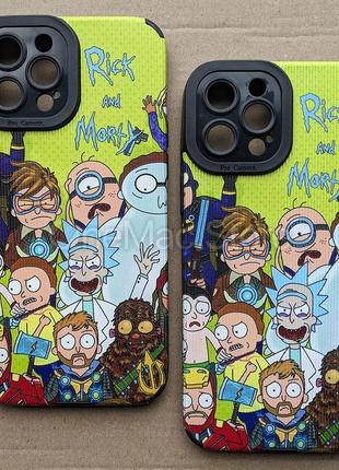 Чехол rick and morty для iphone 12 pro