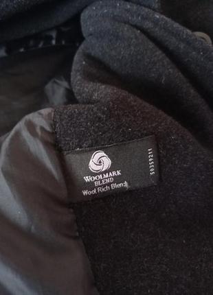 Стильне вовняне пальто люкс бренду woolmark4 фото