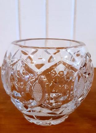 Кришталева ваза, цукерка2 фото