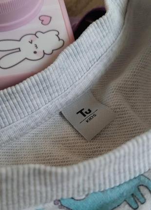 Красивий светр-світшот для дівчинки tu7 фото