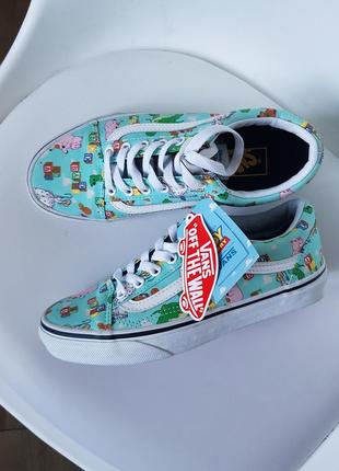 Нові жіночі кеди vans disney pixar оригінал, кеди vans toy story, яскраві кеди з принтом