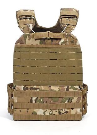 Плитоноска жилет тактический molle быстрый сброс 5.11 мультикам