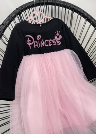 Платье для принцессы пышное с фатином платье на праздник3 фото