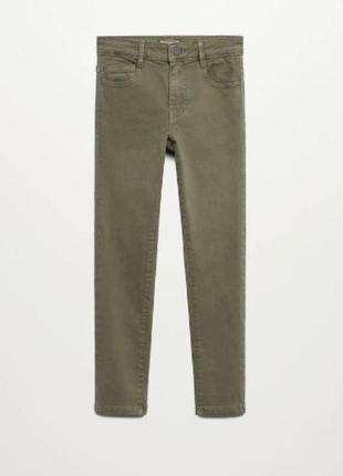 Брендові штани для хлопчика  імітацією "під джинс  котонові  mango3 фото