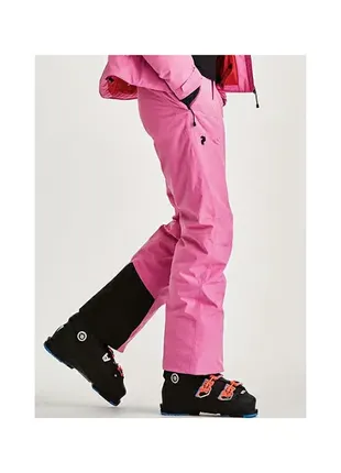 Яркие горнолыжные брюки peak performance anima pink ski women pant3 фото