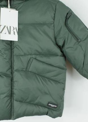 Качественная куртка пуховик zara premium puffer kids jacket3 фото