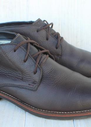 Зимние ботинки rieker кожа германия 45р непромокаемые3 фото