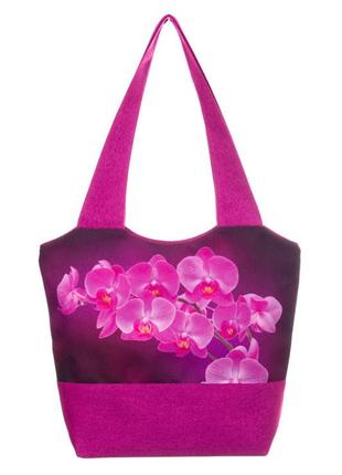 Летняя женская сумка "цветы-4" - с030101 фото