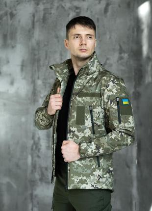 ▪️куртка pobedov jacket "motive" піксель з липучками4 фото