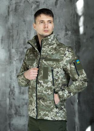 ▪️куртка pobedov jacket "motive" піксель з липучками3 фото