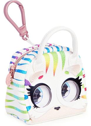 Інтерактивна дитяча сумочка micros purse pets rainbow tiger сумка-гаманець райдужний тигреня3 фото