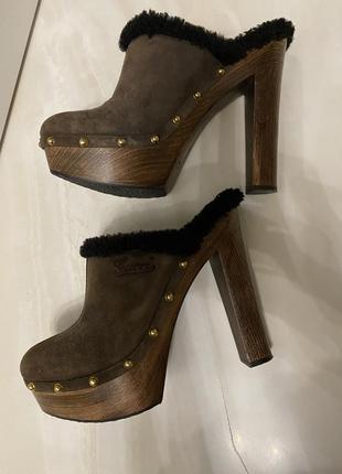 Сабо gucci на підборах2 фото