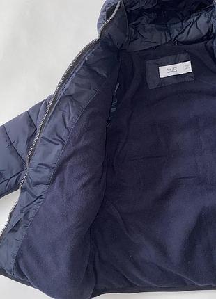 Куртка синего цвета на плотном синдепоне для парня, фирмы ovs. 1/ размер: 1109 фото