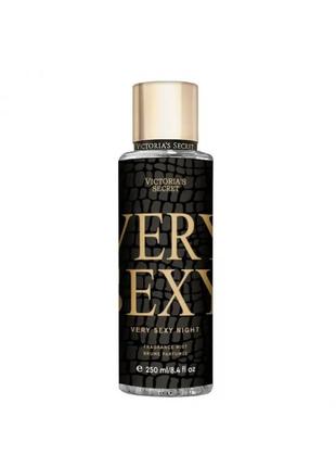 Парфюмированный спрей для тела victoria’s secret very sexy night 250 ml.