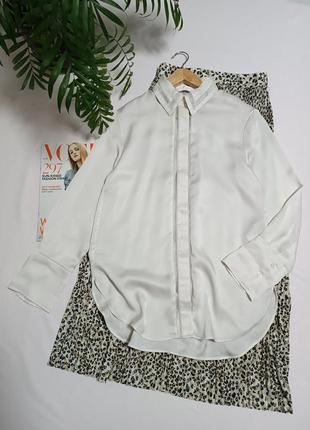 Блузка блуза сатинова h&m