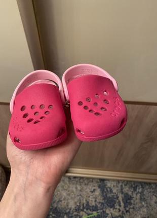 (клоги) шлепанцы crocs Ausa размер с4 для девочки