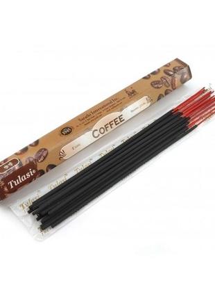 Аромапалички, coffee (кава)(tulasi)(20 шт) шестигранник