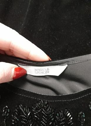 Блуза бархатная 4