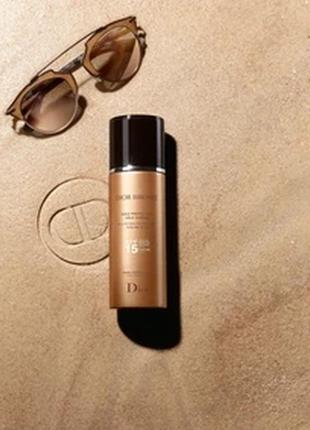 Сонцезахисна олія для засмаги dior bronze beautifying protective oil sublime glow spf 15 125ml3 фото