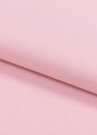 Ткань футер трехнитка с начесом для костюмов спортивной одежды футболок розовая